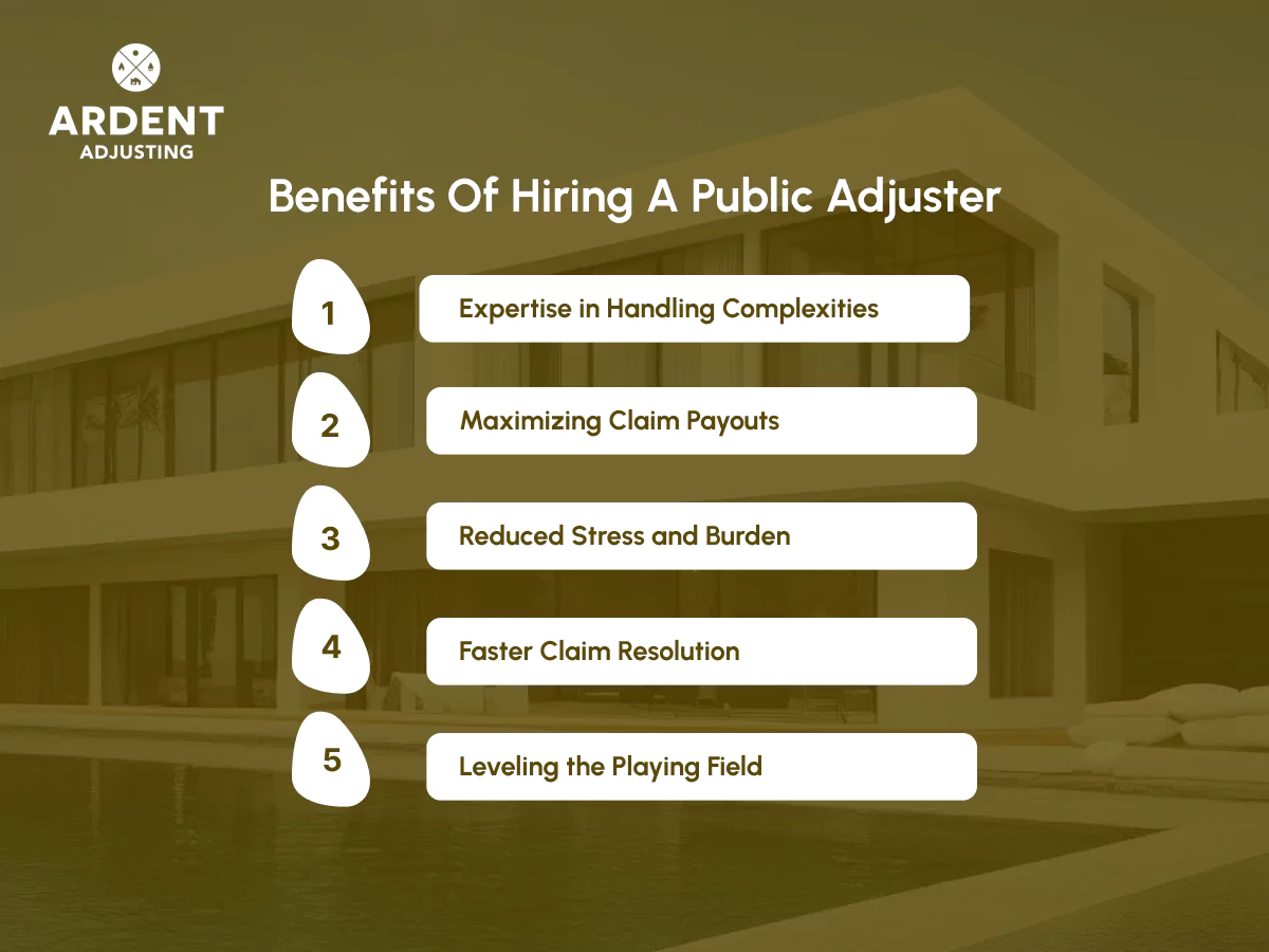 Benefits of hiring a public adjuster